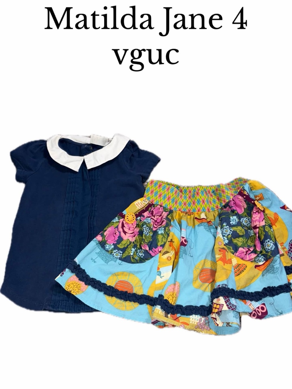 Matilda Jane 4 skirt & shirt bundle